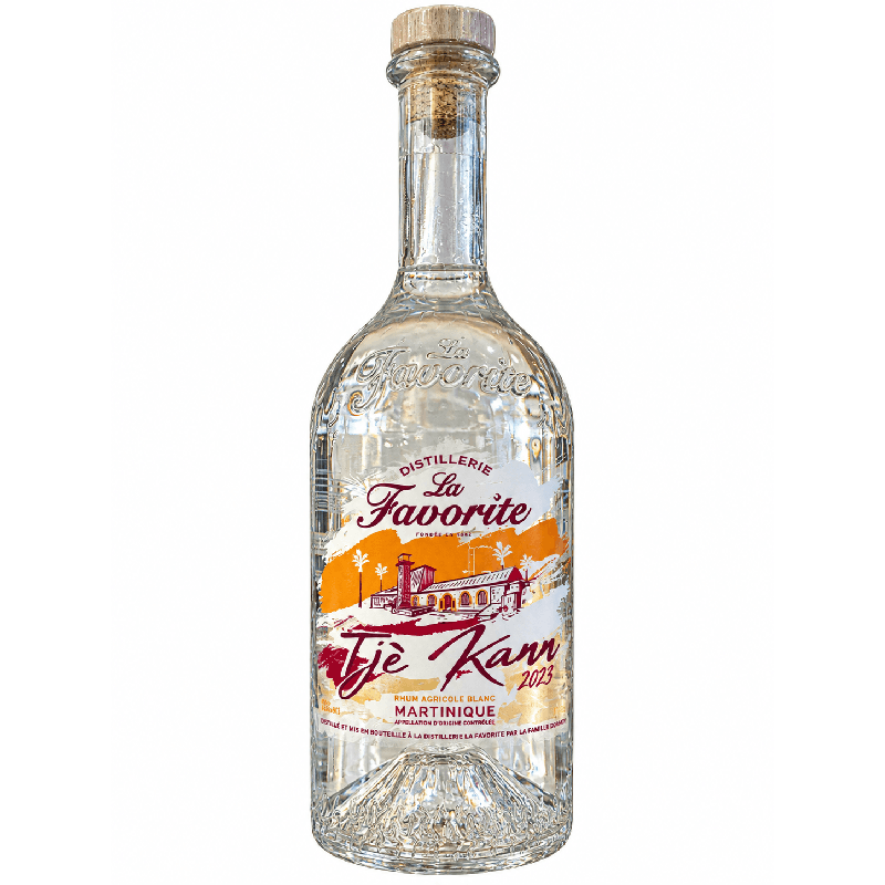 LA FAVORITE - RHUM BLANC - TJE KANN - 2026 - 48% - 1L