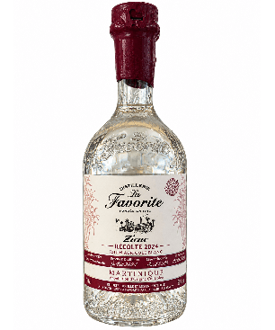 LA FAVORITE - RHUM BLANC - ZICAC - 2024 - 52% - 70CL