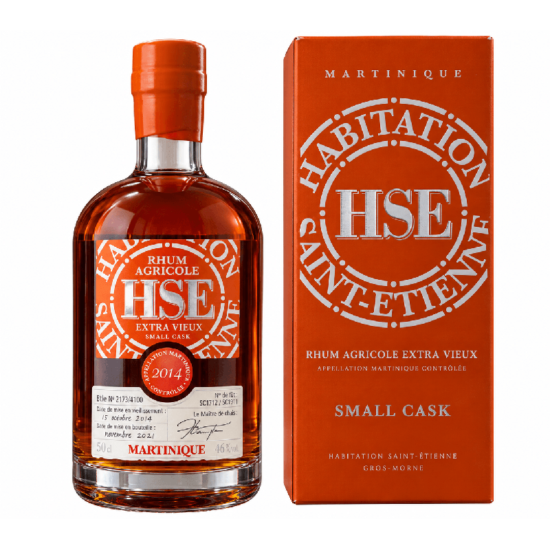 HSE - RHUM VIEUX - SMALL CASK - 2014 - 46% - 50CL HSE - RHUM VIEUX - SMALL CASK - 2014 - 46% - 50CL