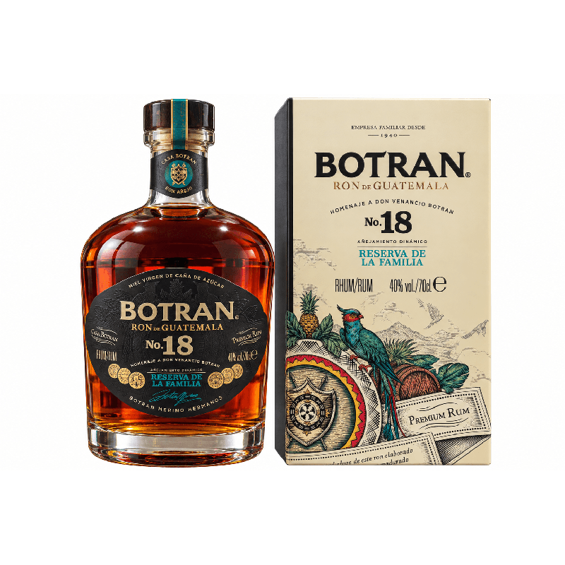 BOTRAN - N°18 - RESERVA DE LA FAMILIA - 40% - 70CL BOTRAN - N°18 - RESERVA DE LA FAMILIA - 40% - 70CL