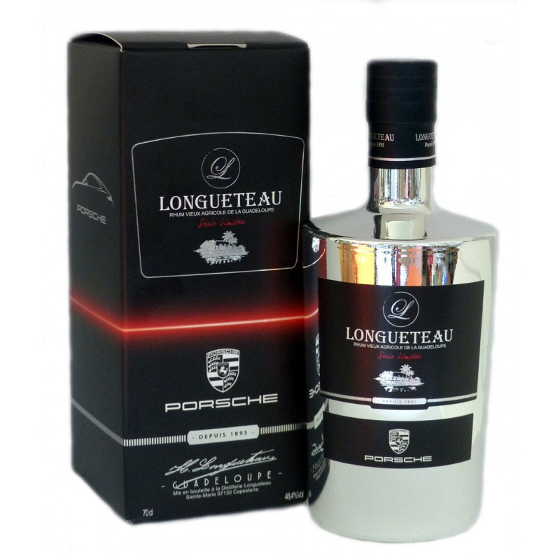 LONGUETEAU - RHUM VIEUX - SÉRIE LIMITÉE - PORSCHE - 48,4% - 70CL LONGUETEAU - RHUM VIEUX - SÉRIE LIMITÉE - PORSCHE - 48,4% - 70CL