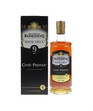 REIMONENQ - RHUM VIEUX - 9 ANS CUVÉE "PRESTIGE" - 40% - 70CL