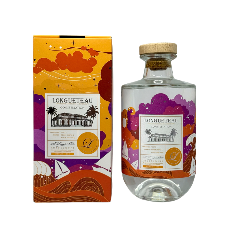LONGUETEAU - RHUM BLANC - CONSTELLATION - 2026 - 57,5% - 70CL LONGUETEAU - RHUM BLANC - CONSTELLATION - 2026 - 57,5% - 70CL