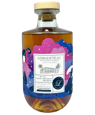 LONGUETEAU - RHUM VIEUX - CONSTELLATION - 4 ANS - 50% - 70CL