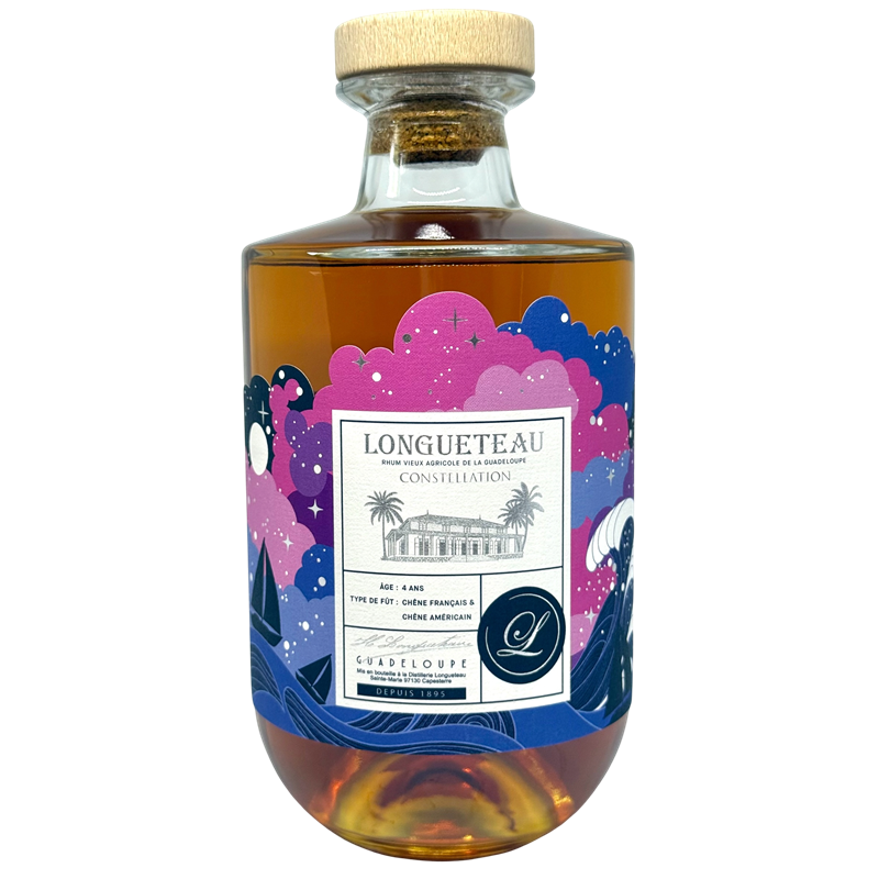 LONGUETEAU - RHUM VIEUX - CONSTELLATION - 4 ANS - 50% - 70CL LONGUETEAU - RHUM VIEUX - CONSTELLATION - 4 ANS - 50% - 70CL