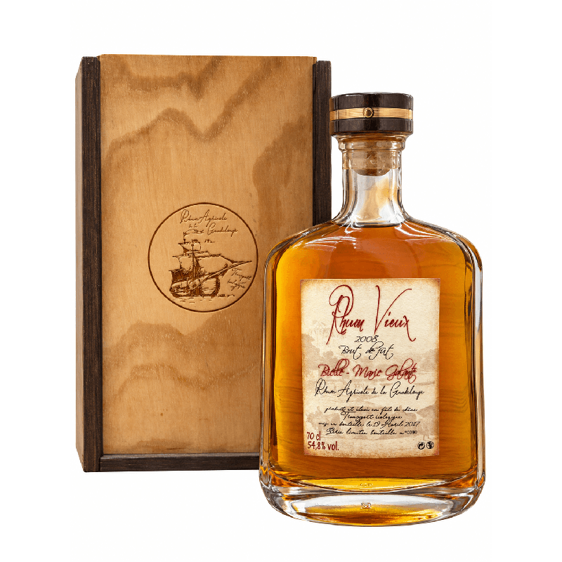 BIELLE - RHUM VIEUX - BRUT DE FÛT 2008 - 9 ANS - 54,8% - 70CL