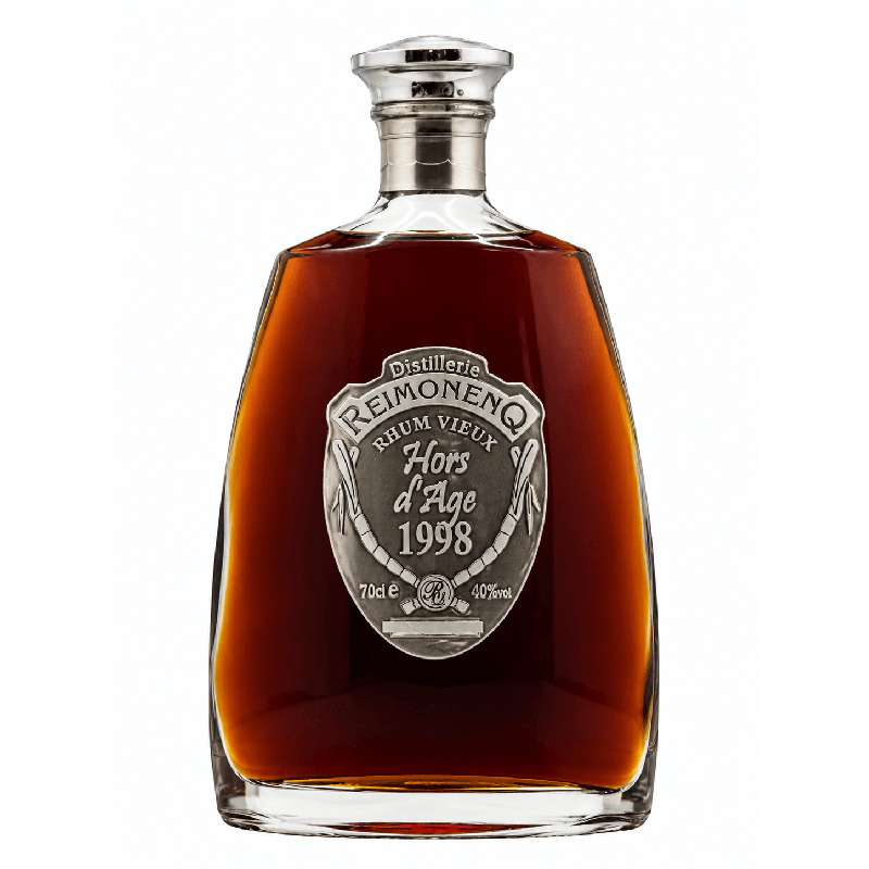 REIMONENQ - RHUM VIEUX - HORS D'ÂGE - 1998 - 40% - 70CL