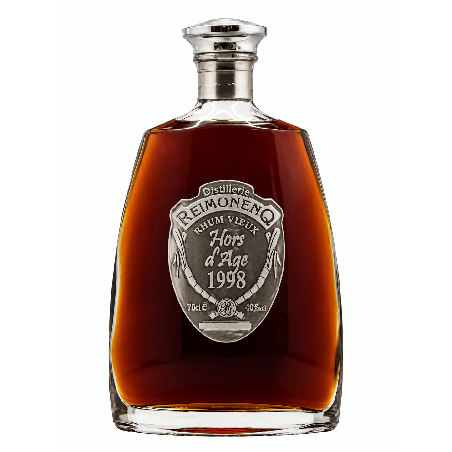 REIMONENQ - RHUM VIEUX - HORS D'ÂGE - 1998 - 40% - 70CL