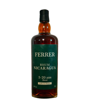 FERRER - COLLECTION ORIGINE - NICARAGUA - 5-20 ANS - 43% - 70CL