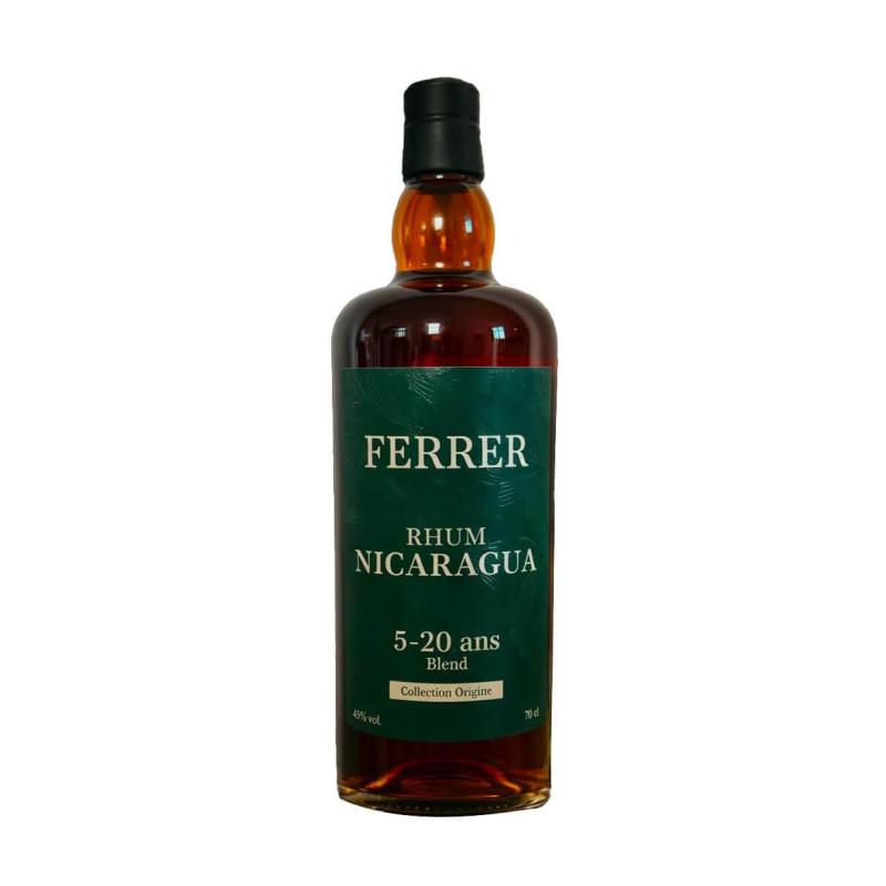 FERRER - COLLECTION ORIGINE - NICARAGUA - 5-20 ANS - 43% - 70CL