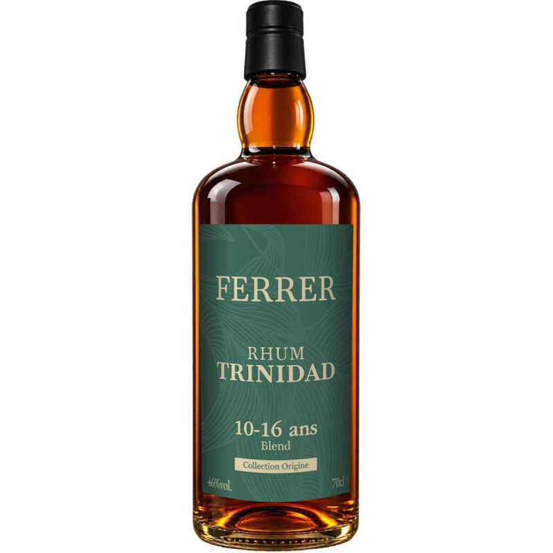 FERRER - COLLECTION ORIGINE - TRINIDAD - 10-16 ANS - 46% - 70CL FERRER - COLLECTION ORIGINE - TRINIDAD - 10-16 ANS - 46% - 70CL