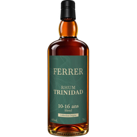 FERRER - COLLECTION ORIGINE - TRINIDAD - 10-16 ANS - 46% - 70CL
