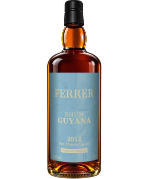 FERRER - COLLECTION ONE CASK - GUYANA 2012 - 14 ANS - 63,8% - 70CL