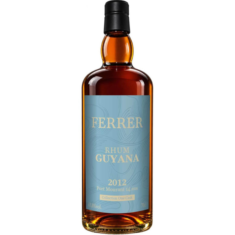 FERRER - COLLECTION ONE CASK - GUYANA 2012 - 14 ANS - 63,8% - 70CL FERRER - COLLECTION ONE CASK - GUYANA 2012 - 14 ANS - 63,8% - 70CL