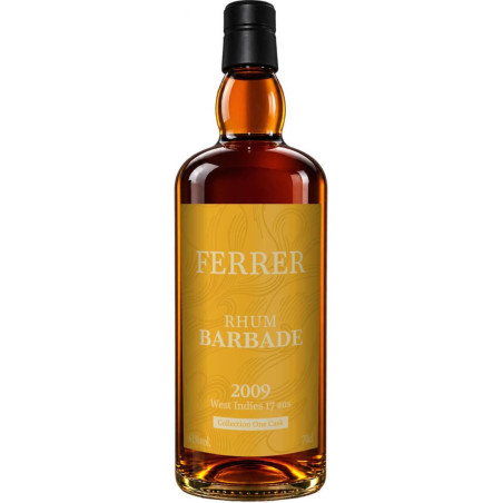FERRER - COLLECTION ONE CASK - BARBADE 2009 - 17 ANS - 61% - 70CL