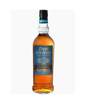 TROIS RIVIERES - RHUM AMBRÉ - FINISH WHISKY SINGLE MALT - 40% - 70CL