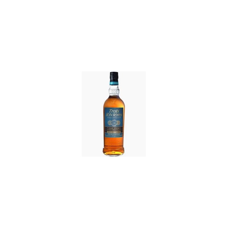 TROIS RIVIERES - RHUM AMBRÉ - FINISH WHISKY SINGLE MALT - 40% - 70CL TROIS RIVIERES - RHUM AMBRÉ - FINISH WHISKY SINGLE MALT - 40% - 70CL